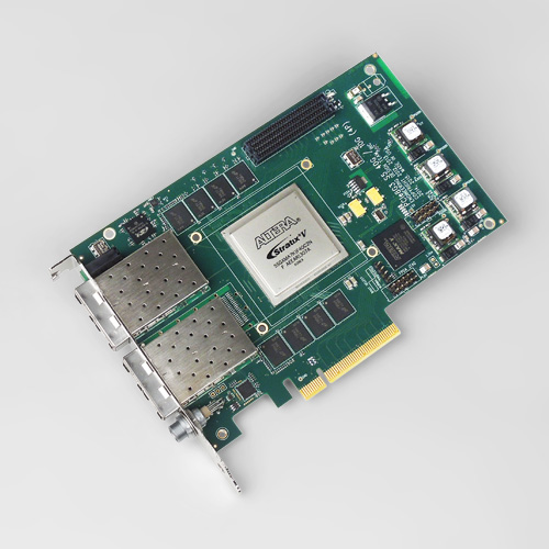 EDT PCIe8 G3 S5 10G Communication / FPGA board