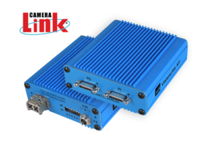 Camera Link fiber-optic extender, VisionLink XF